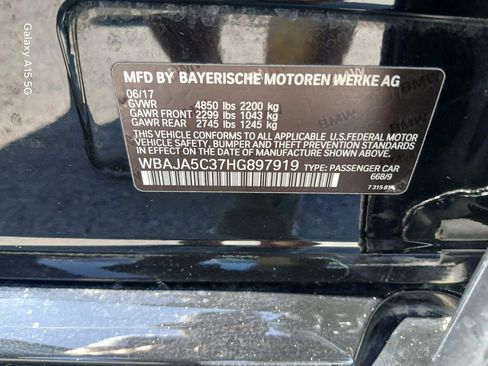 Used 2017 BMW 530i RWD image 10