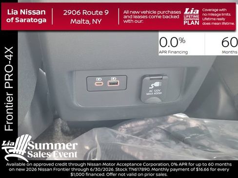 New 2026 Nissan Frontier PRO-4X w/ Pro-4x Convenience Package AWD/4WD image 32