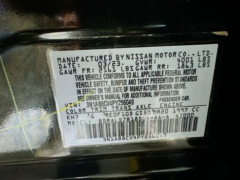 Used 2023 Nissan Sentra SV FWD image 28