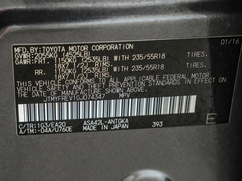 Used 2016 Toyota RAV4 Limited w/ Advanced Technology Package FWD image 56