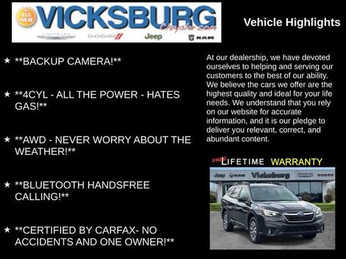 Used 2022 Subaru Outback Premium AWD/4WD image 7