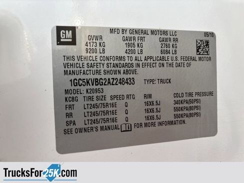 Used 2010 Chevrolet Silverado 2500 W/T image 33