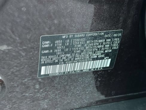 Certified 2025 Subaru Outback Limited AWD/4WD image 10