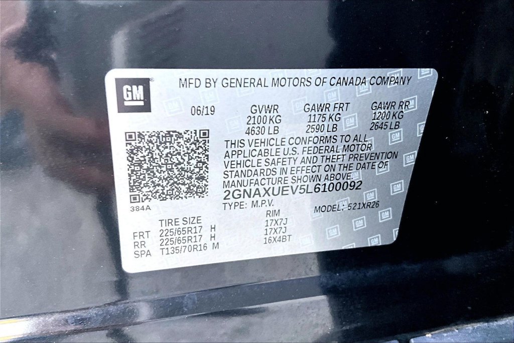 Used 2020 Chevrolet Equinox LT AWD/4WD image 20