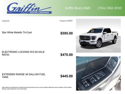 Used 2021 Ford F150 Limited AWD/4WD image 6
