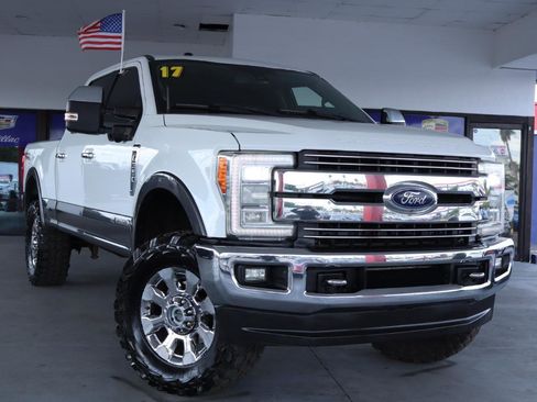 Used 2017 Ford F350 Lariat w/ Lariat Ultimate Package AWD/4WD image 2