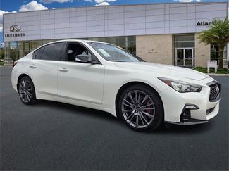 Certified 2022 INFINITI Q50 Red Sport 400 video 2