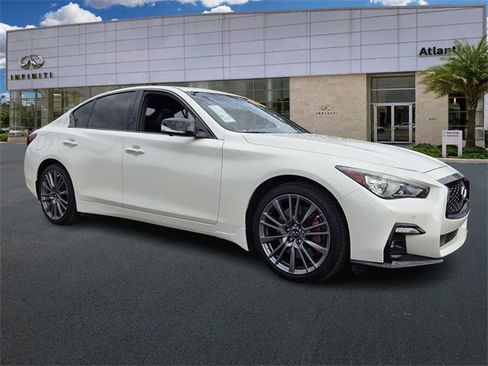Certified 2022 INFINITI Q50 Red Sport 400 image 2