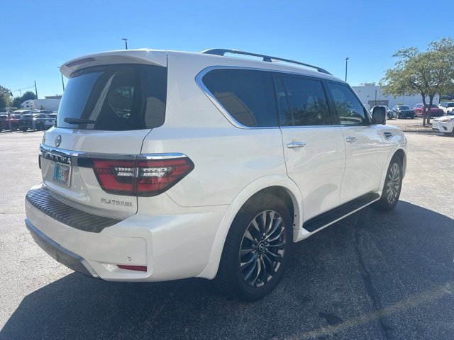 Used 2023 Nissan Armada Platinum w/ Captain's Chairs Package AWD/4WD image 3