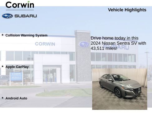 Used 2024 Nissan Sentra SV image 6