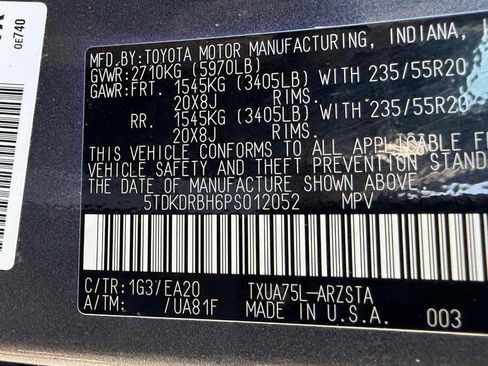 Used 2023 Toyota Highlander XSE AWD/4WD image 32