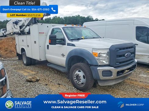 Used 2013 Ford F550 4x4 Regular Cab Super Duty w/ Payload Upgrade Pkg image 5