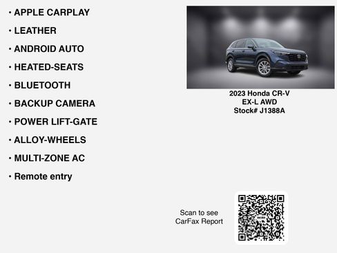 Used 2023 Honda CR-V EX-L image 7