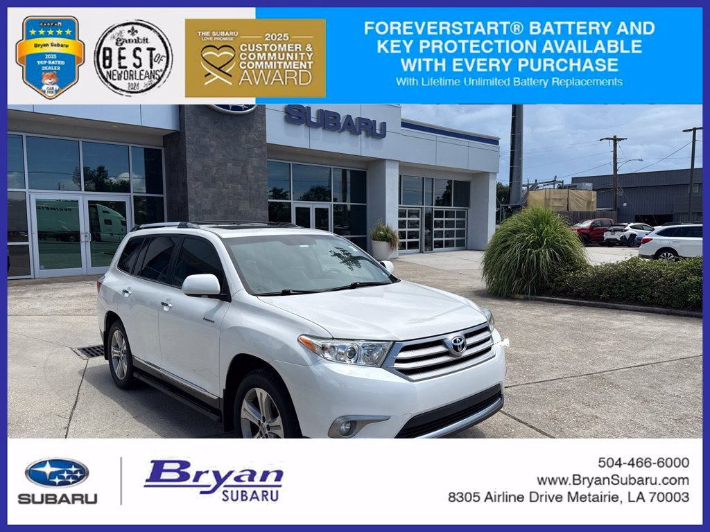 Used 2013 Toyota Highlander Limited FWD image 1