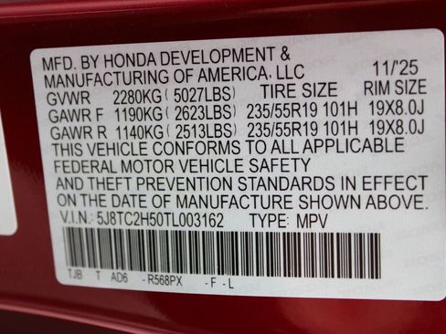 New 2026 Acura RDX w/ Technology Package image 52