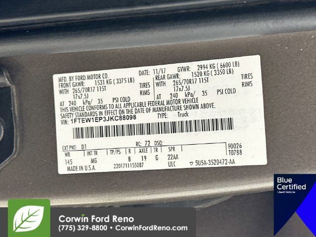 Certified 2018 Ford F150 XLT AWD/4WD image 33