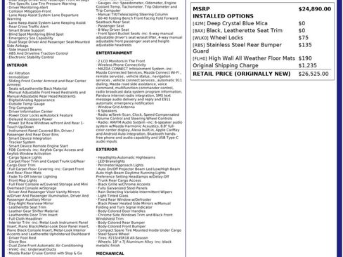 Used 2025 MAZDA MAZDA3 s image 49