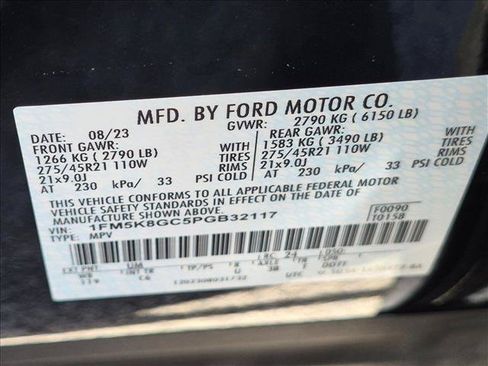 Used 2023 Ford Explorer ST w/ Equipment Group 401A AWD/4WD image 26