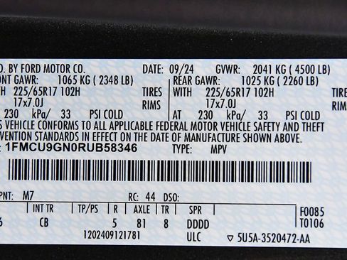 Used 2024 Ford Escape Active w/ Tech Pack #1 image 15