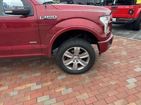 Used 2015 Ford F150 Platinum w/ Trailer Tow Package AWD/4WD image 25