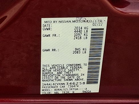 Used 2022 Nissan Altima 2.0 SR image 27