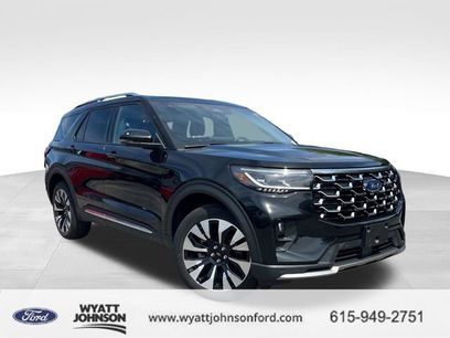 Certified 2025 Ford Explorer Platinum w/ LUX Leather Package