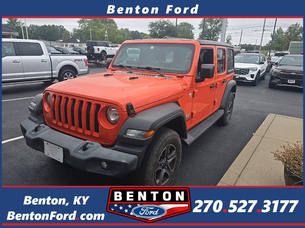 Used 2018 Jeep Wrangler Unlimited Sport S AWD/4WD image 1
