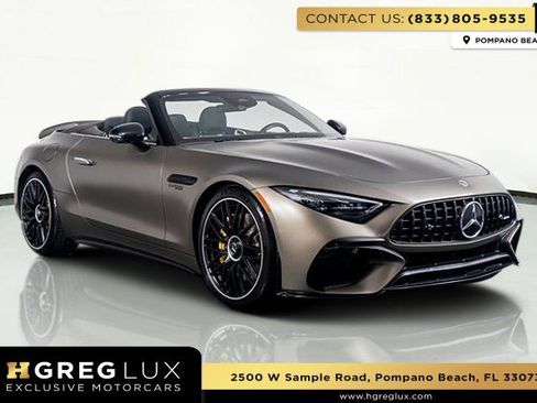 Used 2022 Mercedes-Benz SL 63 AMG 4MATIC w/ AMG Aerodynamic Package image 1