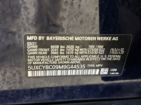 Used 2021 BMW X6 M50i w/ Executive Package AWD/4WD image 38