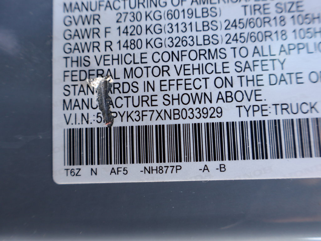 Used 2022 Honda Ridgeline RTL-E image 42
