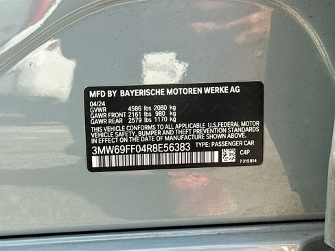 Used 2024 BMW 330i Sedan w/ M Sport Package RWD image 44