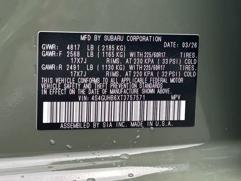 New 2026 Subaru Crosstrek 2.5i image 21