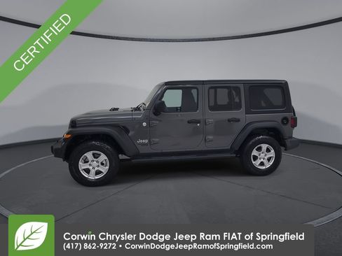 Used 2021 Jeep Wrangler Unlimited Sport AWD/4WD image 8