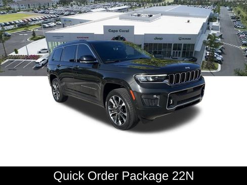 Certified 2022 Jeep Grand Cherokee L Overland w/ Luxury Tech Group IV RWD image 3