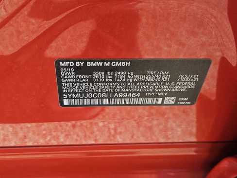 Used 2020 BMW X4 M image 32