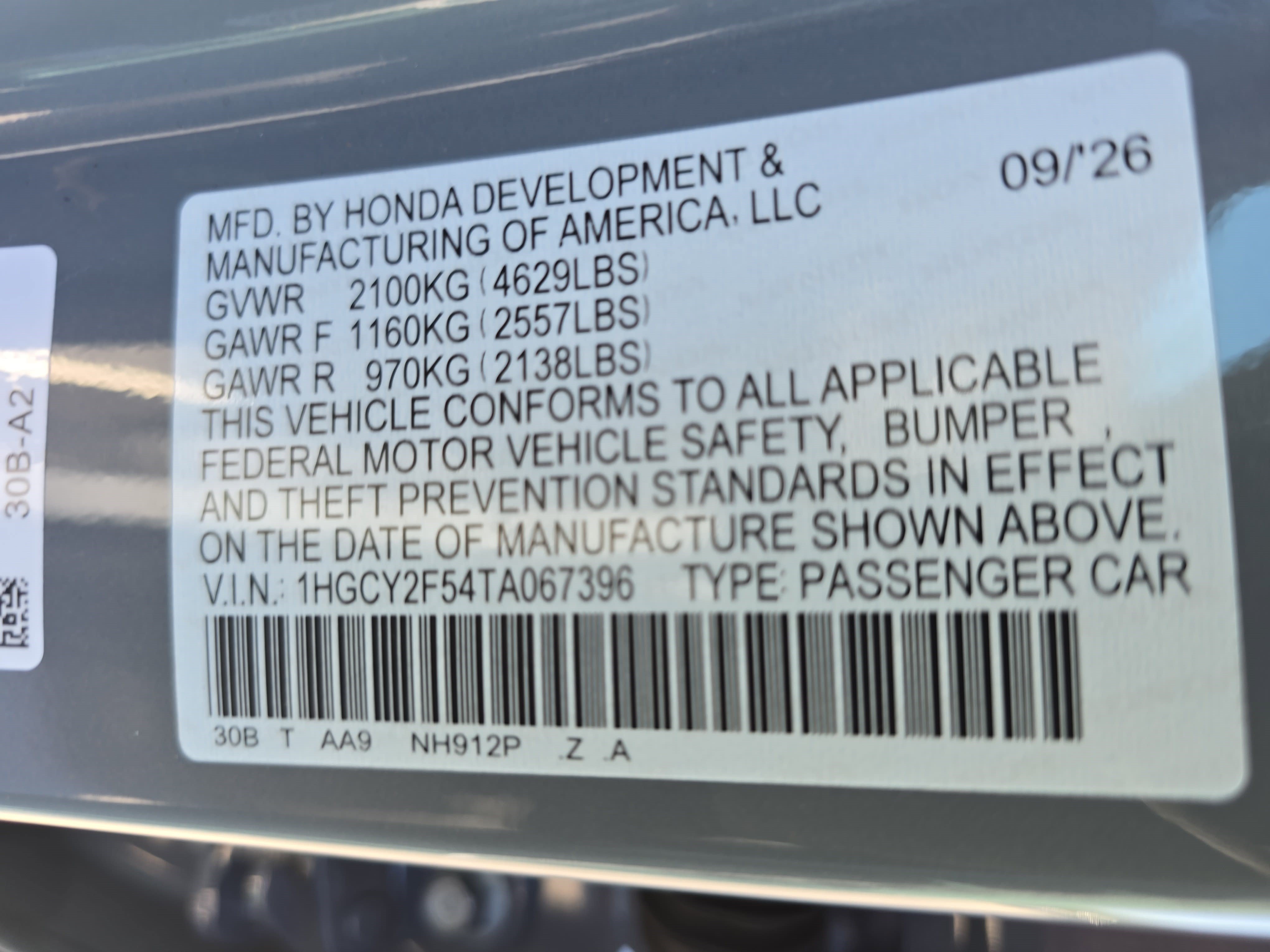 New 2026 Honda Accord Sport image 34