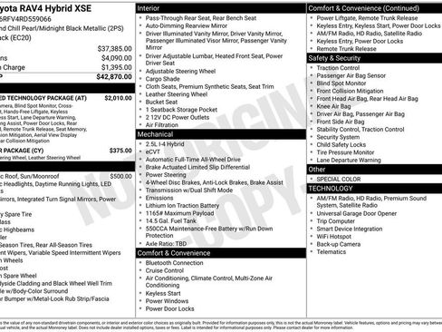 Used 2024 Toyota RAV4 XSE w/ Advanced Technology Package image 4