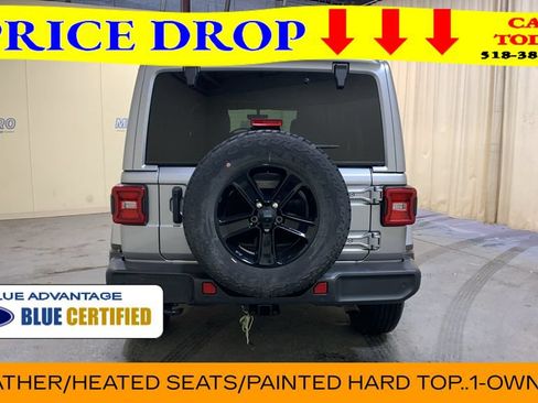 Used 2021 Jeep Wrangler Unlimited Sahara AWD/4WD image 4
