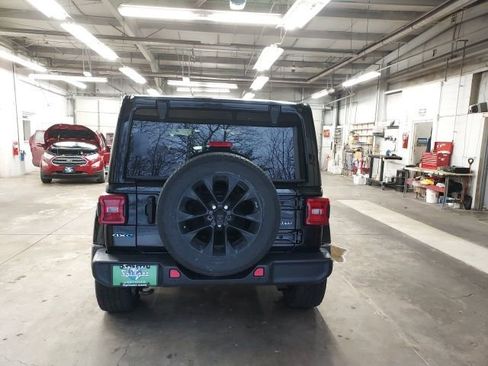 Used 2021 Jeep Wrangler Unlimited Sahara 4xe w/ Cold Weather Group image 4