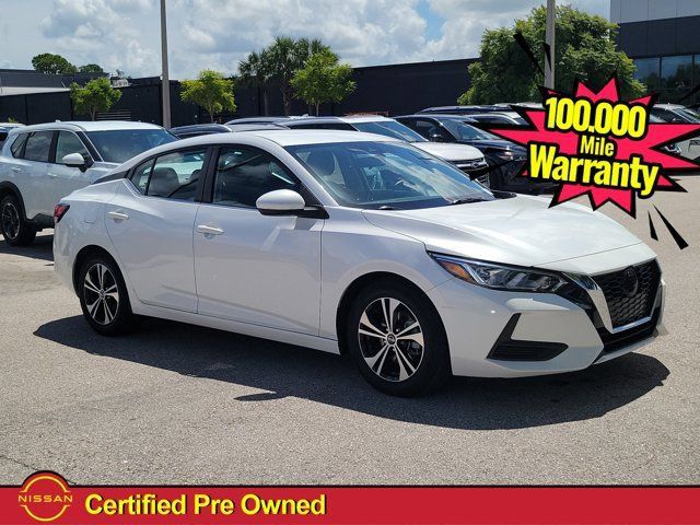 Certified 2022 Nissan Sentra SV w/ All-Weather Package FWD image 1