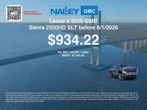 New 2026 GMC Sierra 2500 SLT w/ SLT Premium Package AWD/4WD image 3