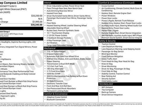 New 2026 Jeep Compass Limited image 5