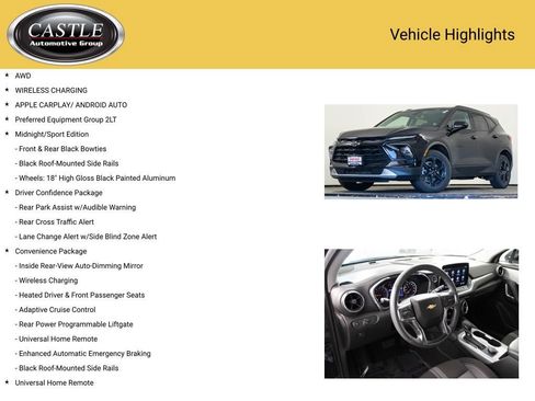 Used 2023 Chevrolet Blazer LT w/ Convenience Package AWD/4WD image 3