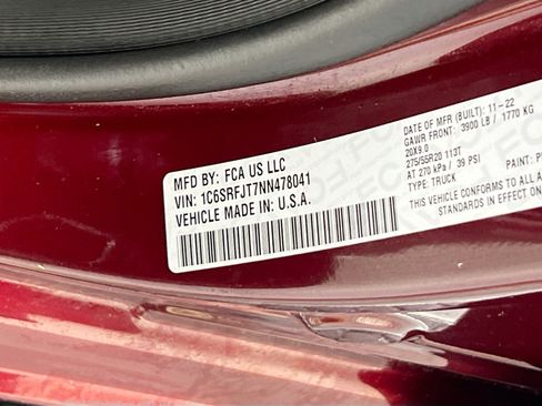 Used 2022 RAM 1500 Laramie w/ Sport Appearance Package image 30