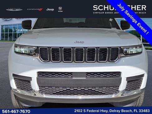 New 2025 Jeep Grand Cherokee L Laredo w/ Luxury Tech Group I RWD image 3