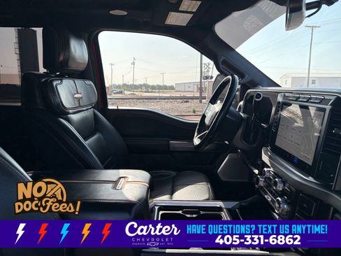 Used 2023 Ford F250 Platinum w/ Tremor Off-Road Package AWD/4WD image 31