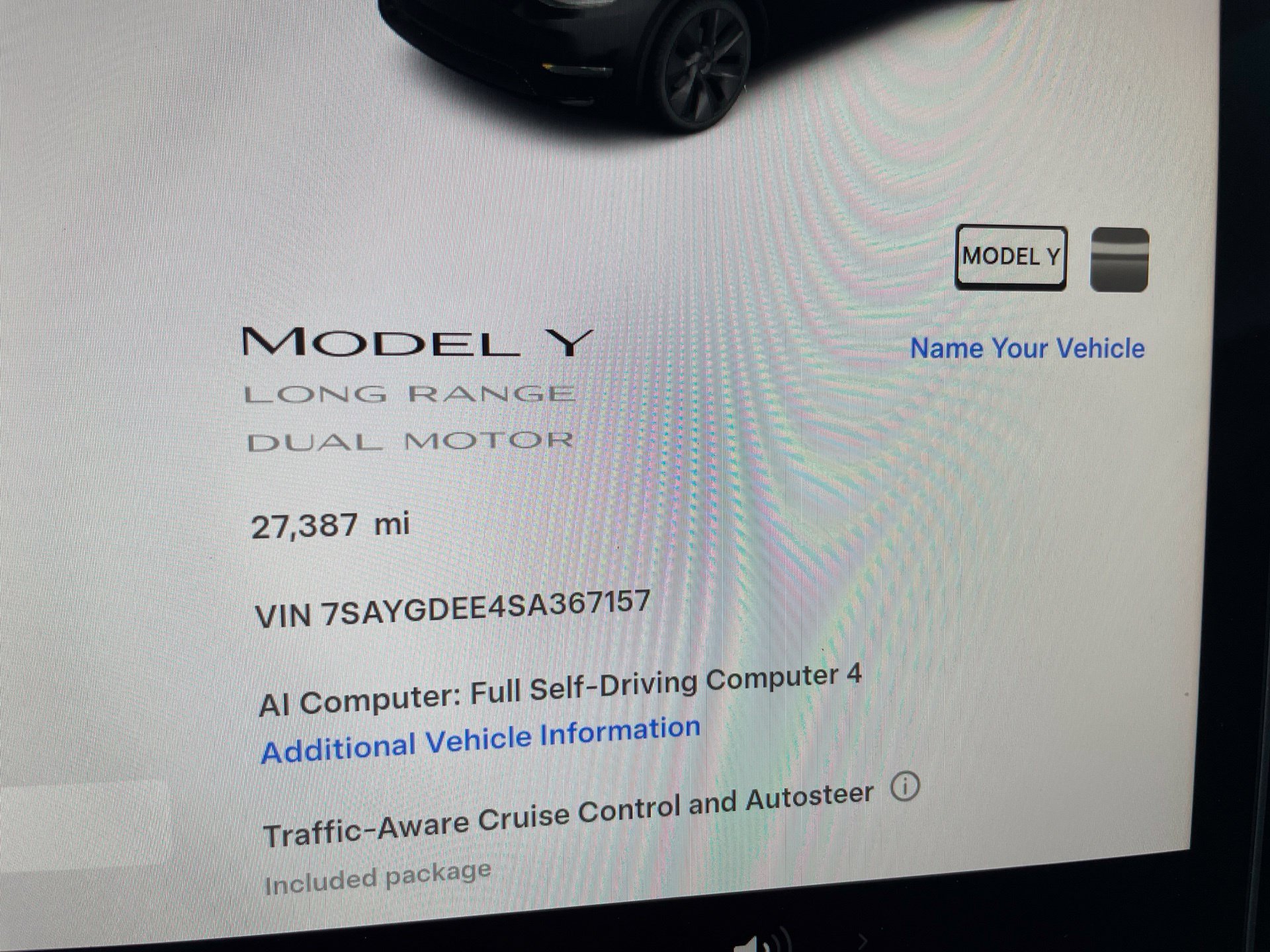 Used 2025 Tesla Model Y Long Range AWD/4WD image 5