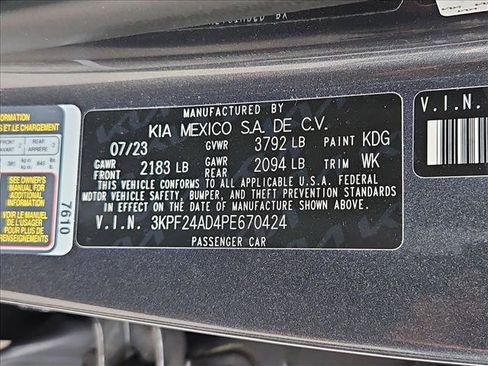 Used 2023 Kia Forte LXS FWD image 23