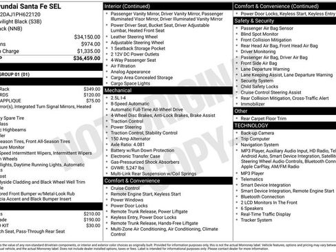 Certified 2023 Hyundai Santa Fe SEL AWD/4WD image 20