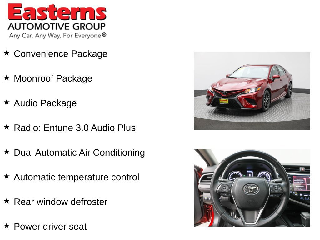 Used 2018 Toyota Camry SE w/ Audio Package FWD image 12